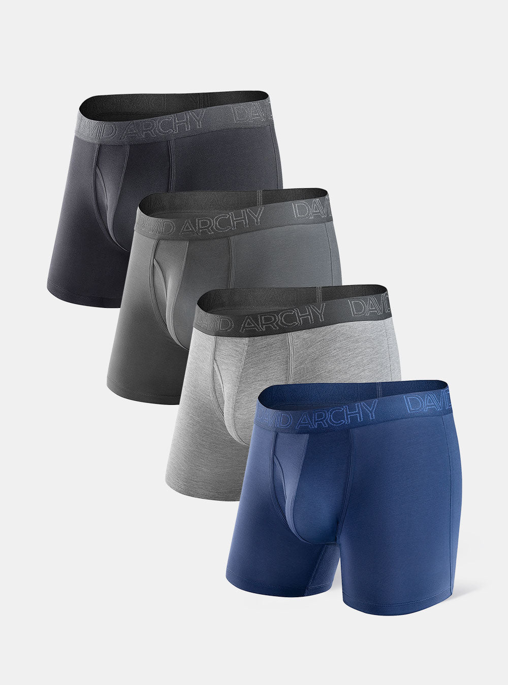 David Archy, Underwear & Socks, David Archy Dual Pouch Trunk Underwear 2  Pack