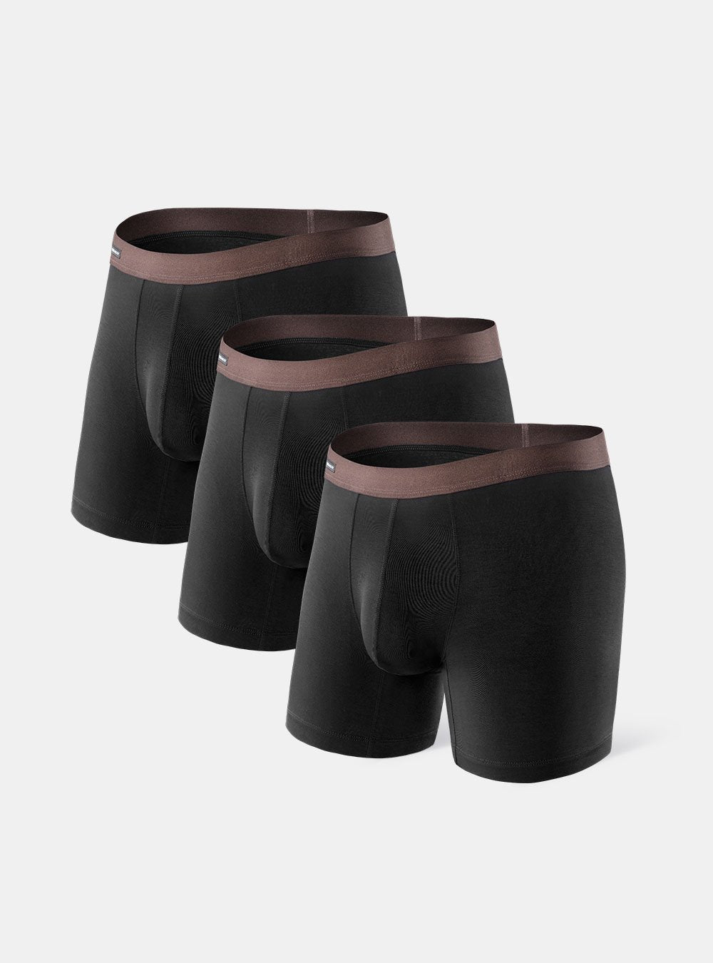 David Archy 3 Packs Boxer Briefs Bamboo No Fly Ultra Soft Comfy Breathable  Boxer Pants – David Archy UK
